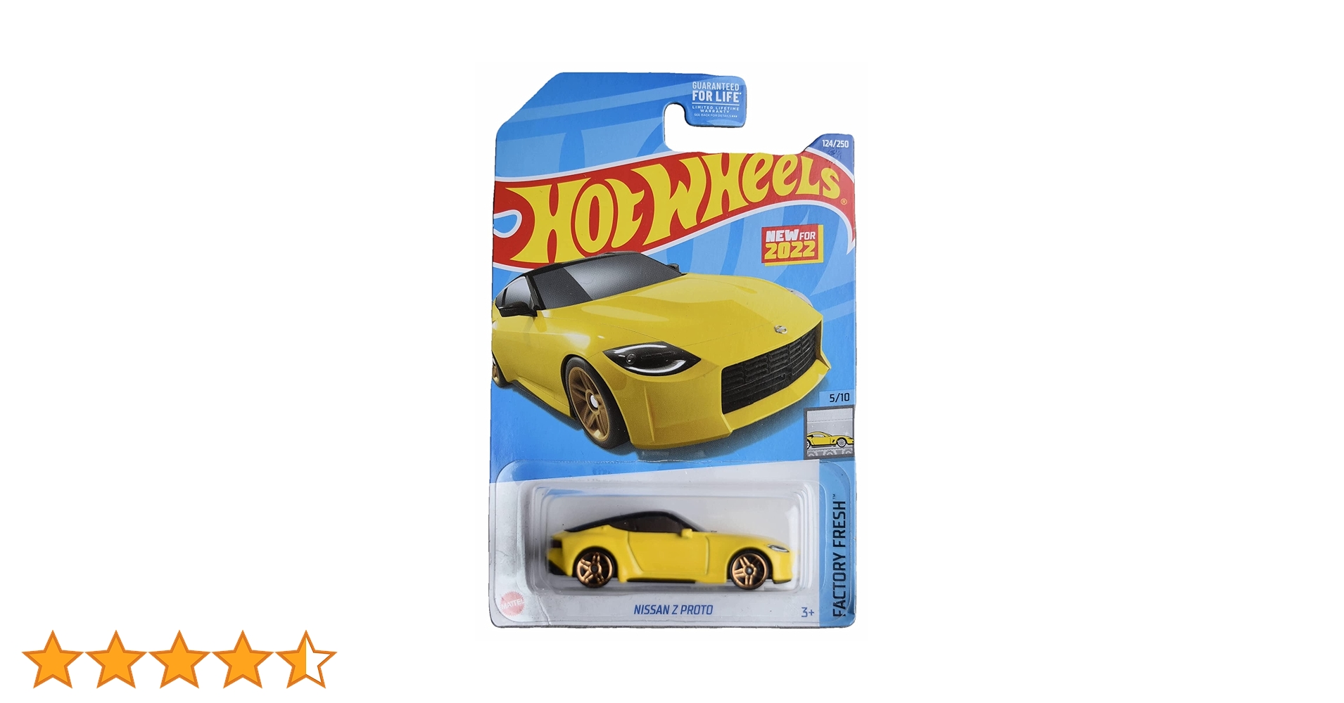 Hot Wheels Nissan Z Proto - Factory Fresh 5/10 - Yellow : Amazon